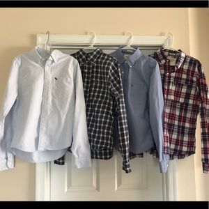 Men’s Abercrombie & Fitch lot dress shirts LOT size medium